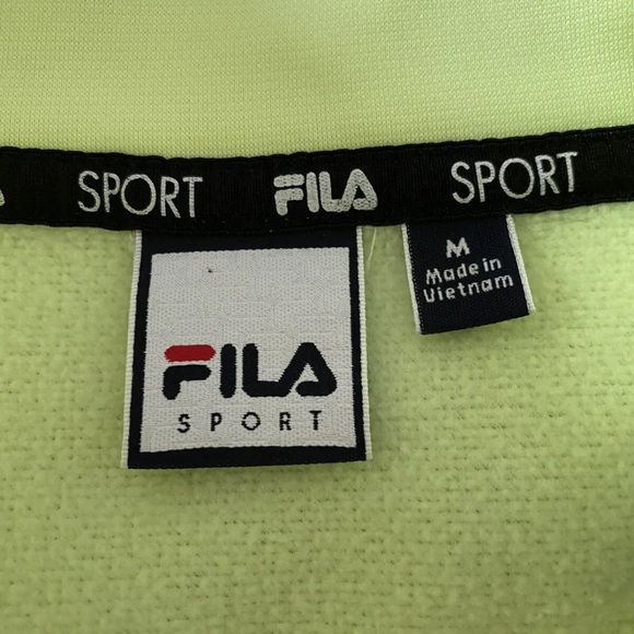 FILA Neon yellow women’s vest size medium - Picture 5 of 6